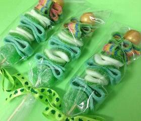 6 St Patricks Candy kabobs